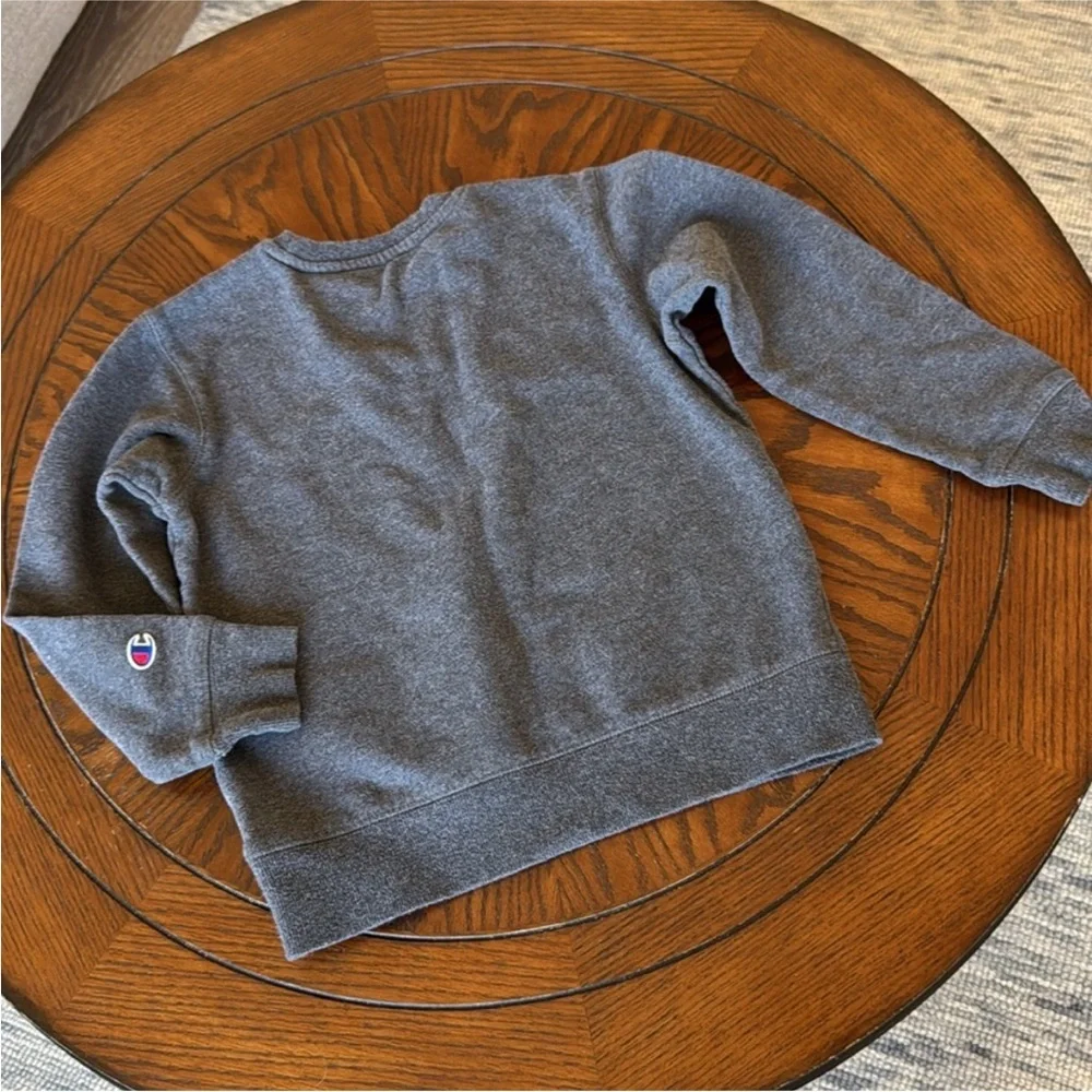 Champion Heather Gray Crew Neck Sweatshirt
